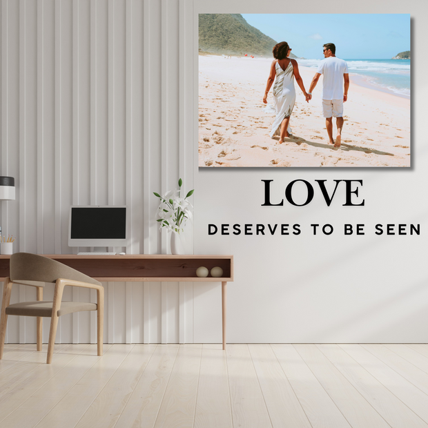 ✨ Custom Canvas Print – Personalized Photo Gift for Love, Family & Memories