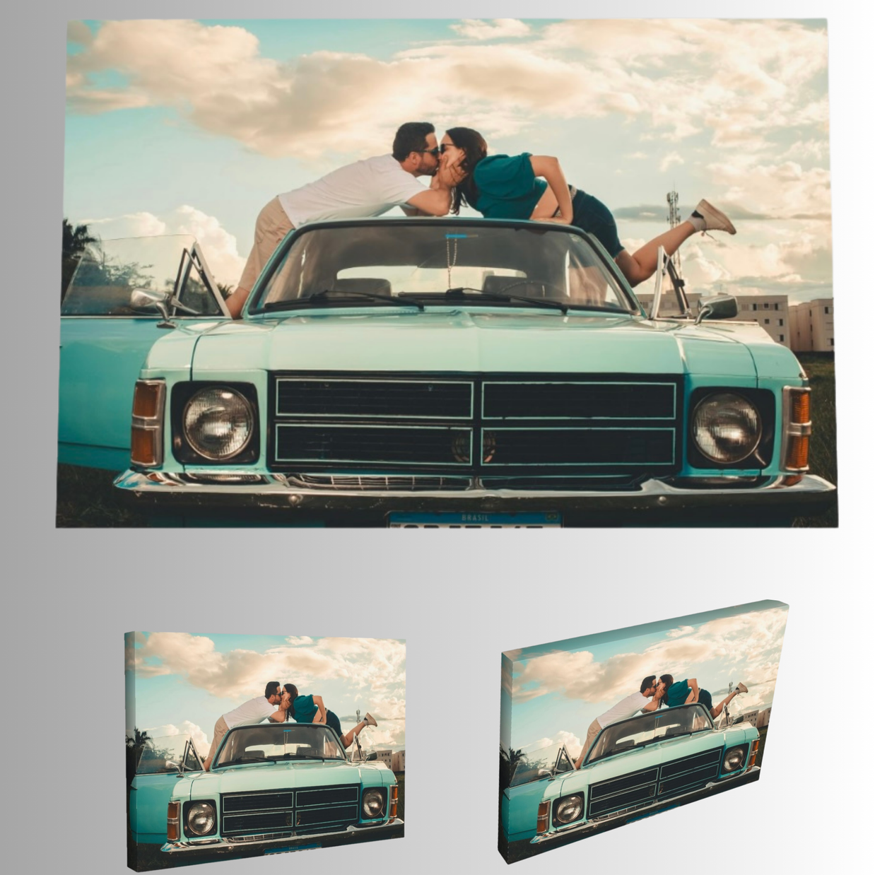 ✨ Custom Canvas Print – Personalized Photo Gift for Love, Family & Memories