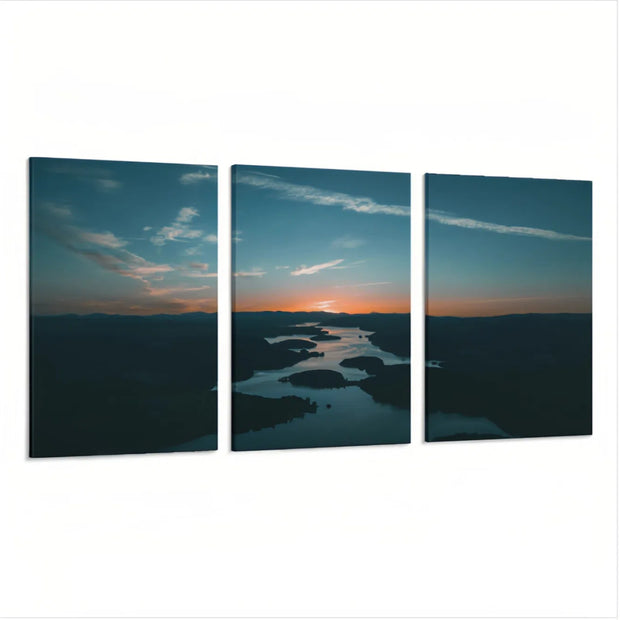 ✨ Custom Triptych Canvas Print – Split One Photo Into 3 Stunning Panels
