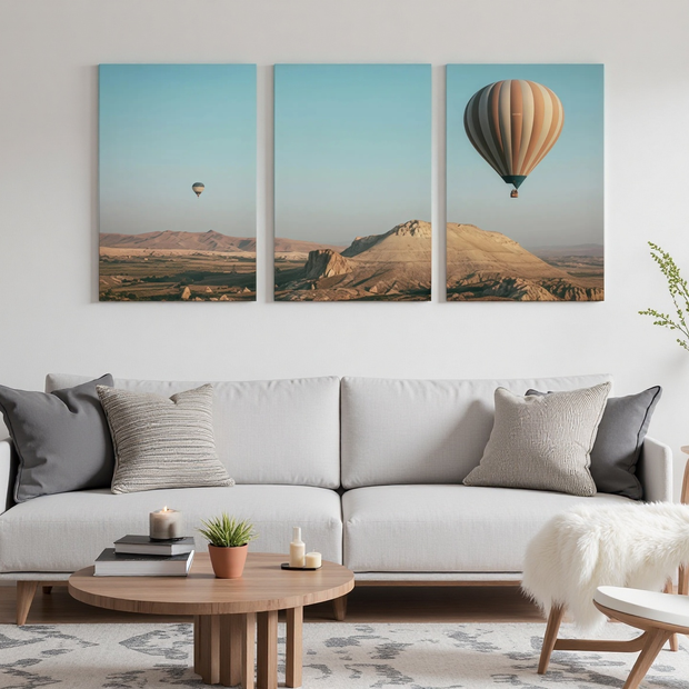 ✨ Custom Triptych Canvas Print – Split One Photo Into 3 Stunning Panels