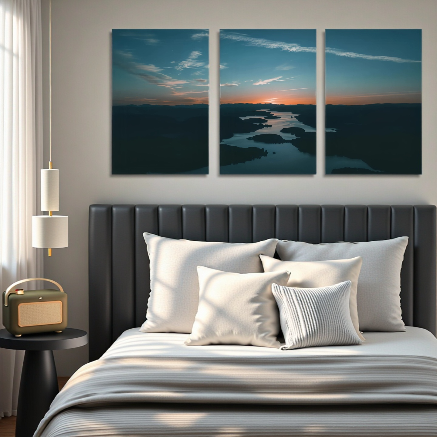 ✨ Custom Triptych Canvas Print – Split One Photo Into 3 Stunning Panels