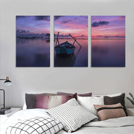 ✨ Custom Triptych Canvas Print – Split One Photo Into 3 Stunning Panels