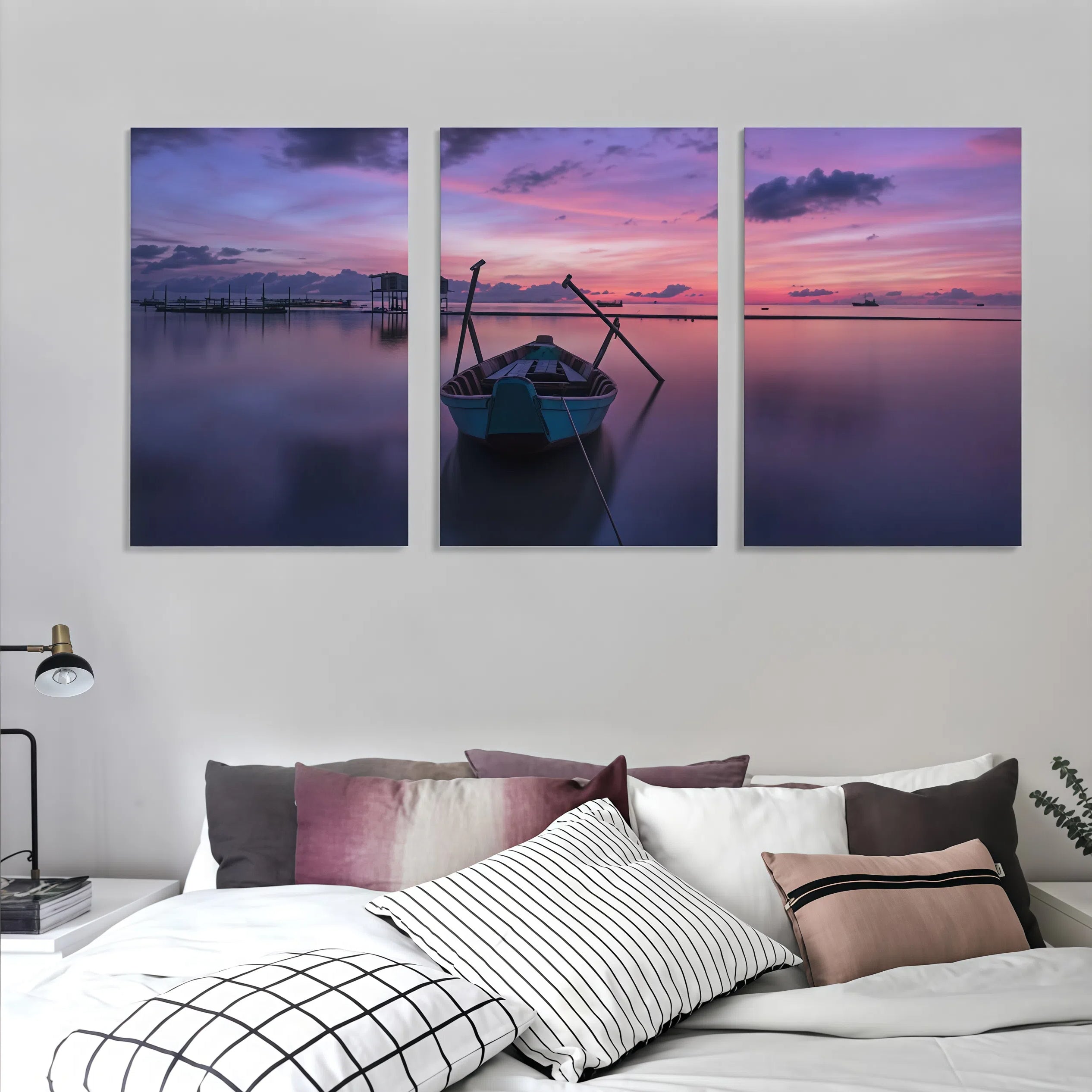 ✨ Custom Triptych Canvas Print – Split One Photo Into 3 Stunning Panels